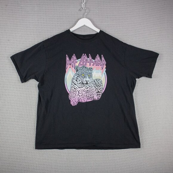 Def Leppard 2023 Logo Tee Mens XL - Picture 1 of 8